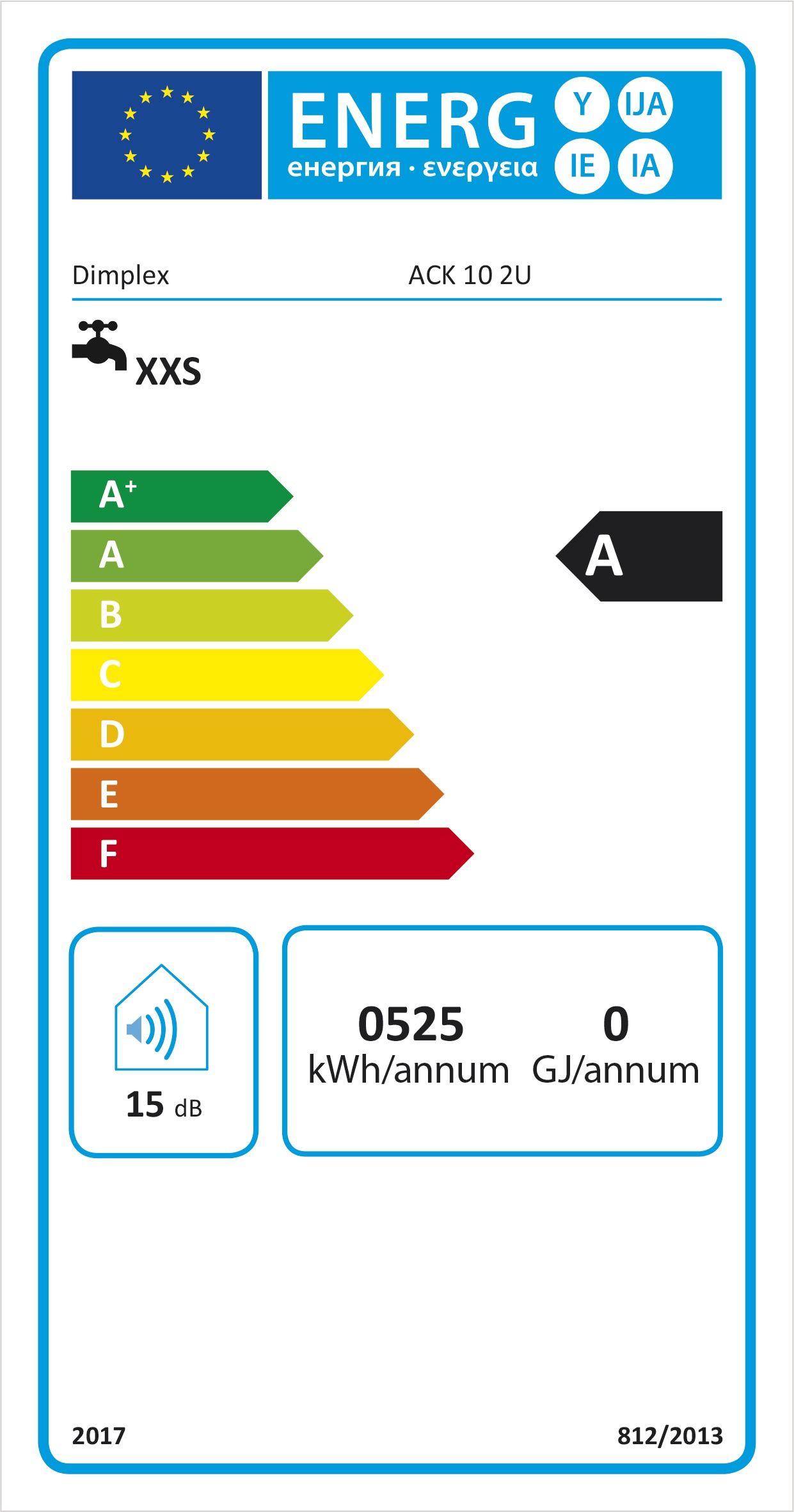 Warmwasserspeicher elt 2k 10l A Niederdr 230V 2kW
