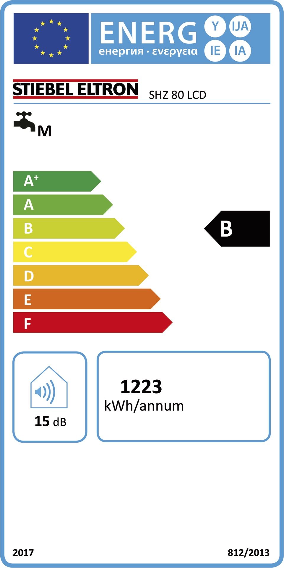 Warmwasserspeicher elt 6k 80l B 230-400V 6kW