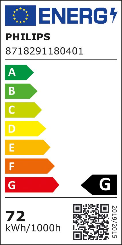 Natriumdampflampe 72W MASTER E27 2000K ellip extZündg.erf.