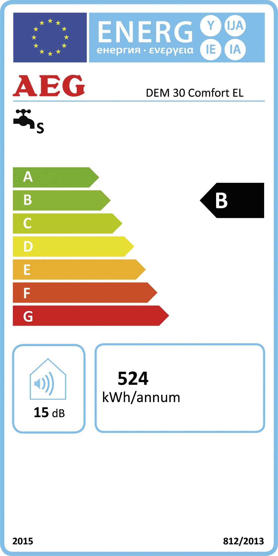 Warmwasserspeicher elt 6k 30l A Duo 6kW 230-400V Duo-Ausführung