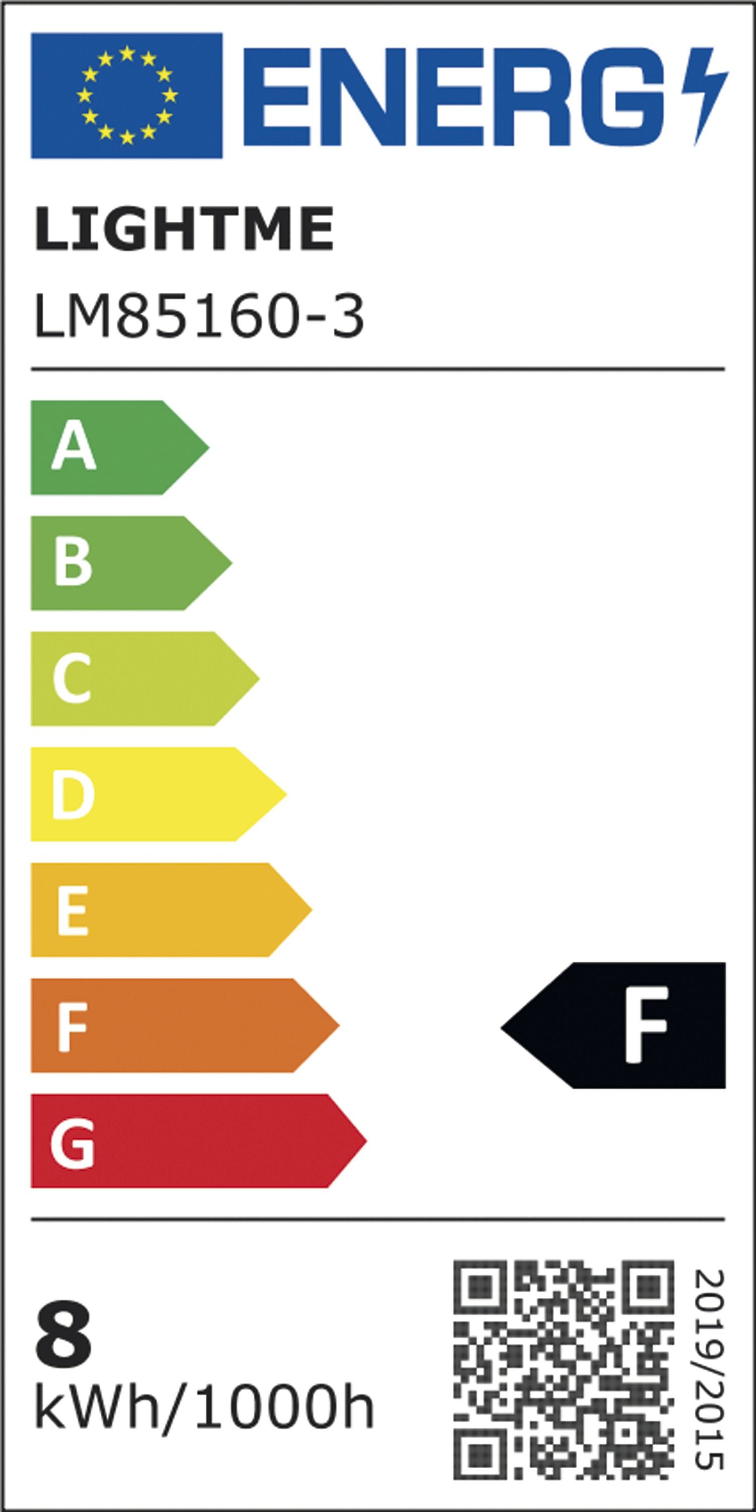 LED-Röhrenlampe E14 8W 3000K 810lm F kl 320° ws AC Ø40x118mm 220-240V