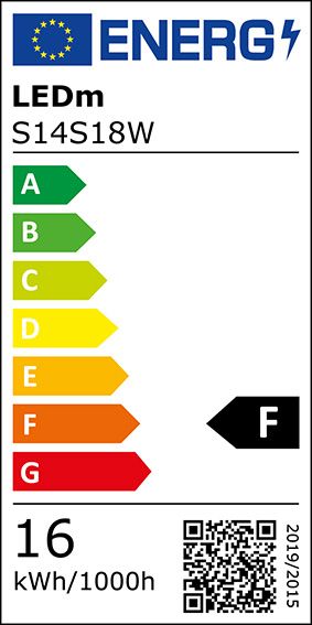 LED-Linienlampe S14s 16W 2700K 1400lm A opal ws 330° AC Ø30x1000mm 220-240V