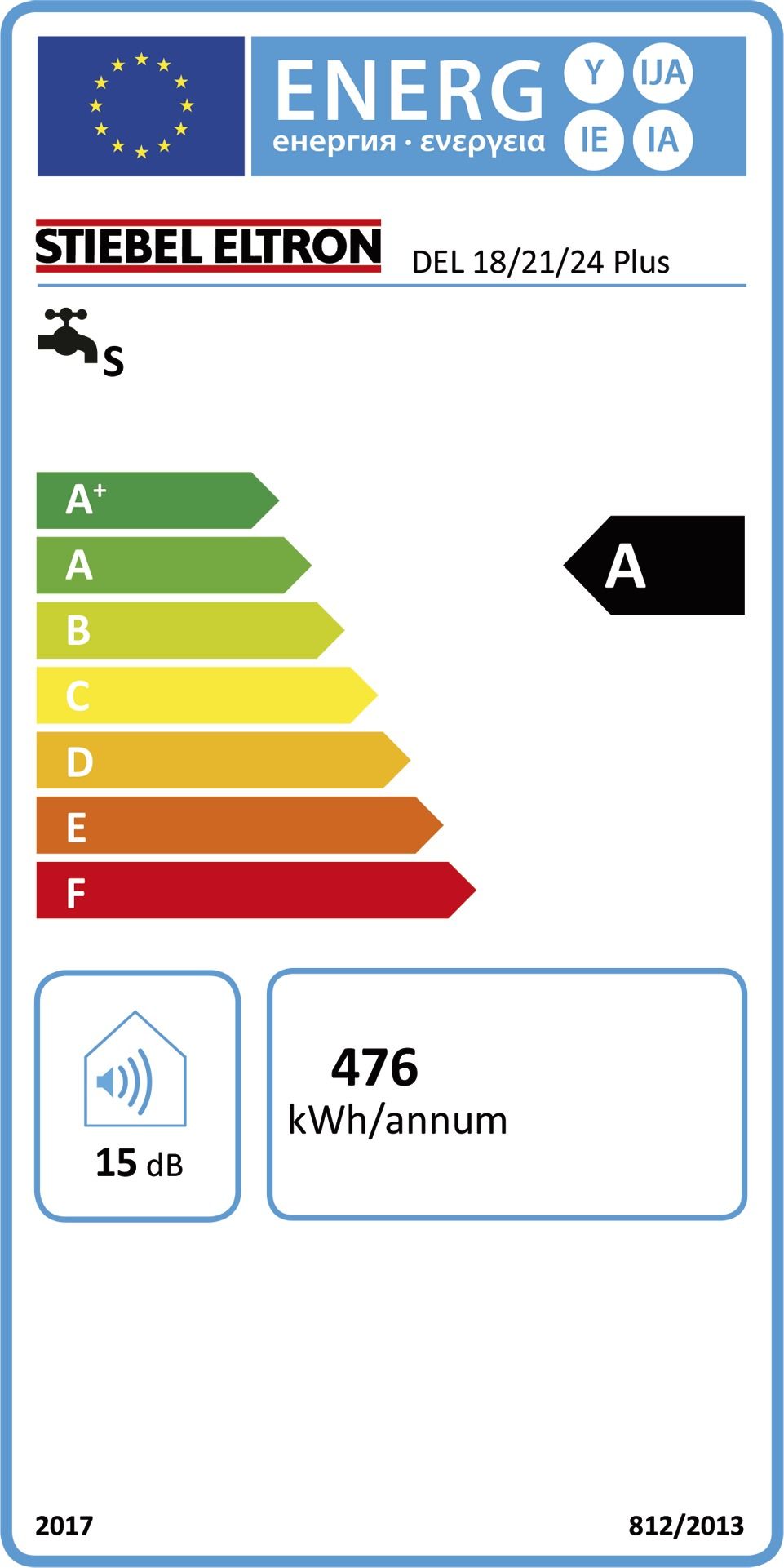 Durchlauferhitzer elektr 24kW m.Display digi man Übertisch A
