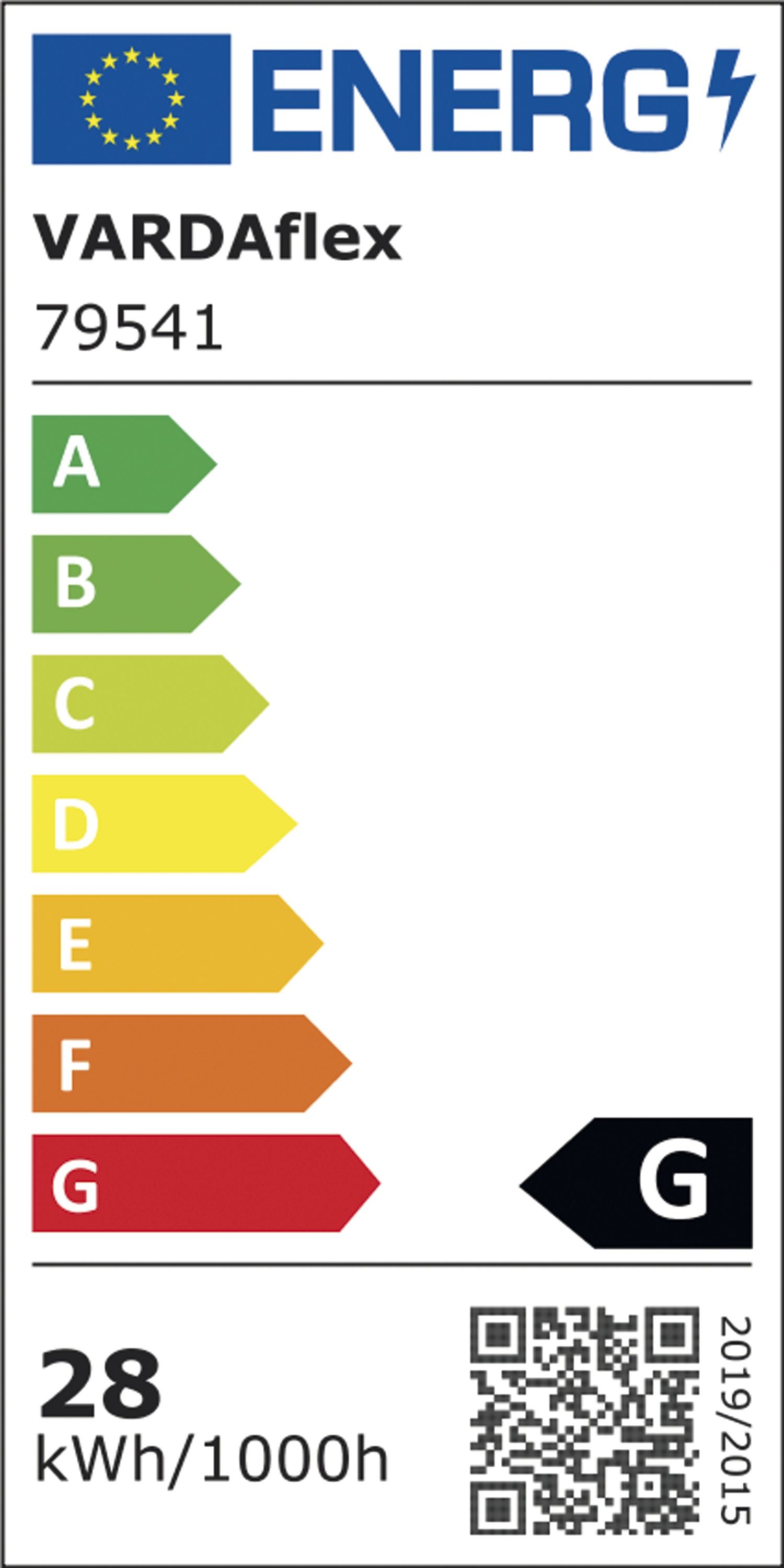 LED-Lichtband 19,2W/m VARDAflex 4inONE rgb LED nicht austauschbar 2300-2600K DC