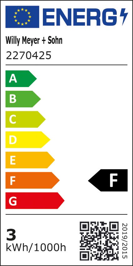 LED-Lichtleiste 10W EcolineMini 4000K si 614lm elektr.Trafo IP65 668x120x43mm