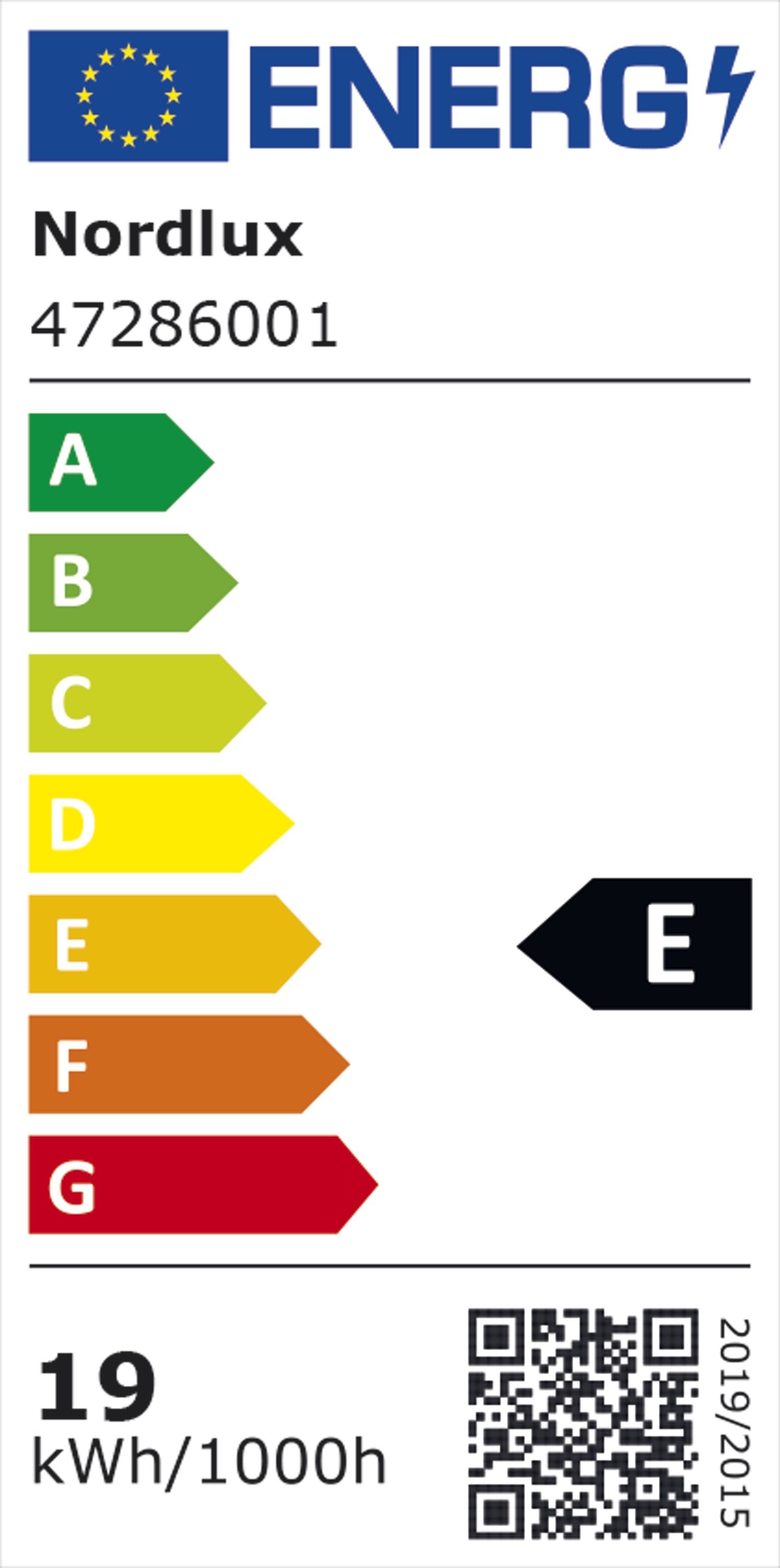 LED-Kunststoffleuchte Oja 22W 2700K Konv 2100lm ws Dimmung DALI IP20 Ø424x23mm