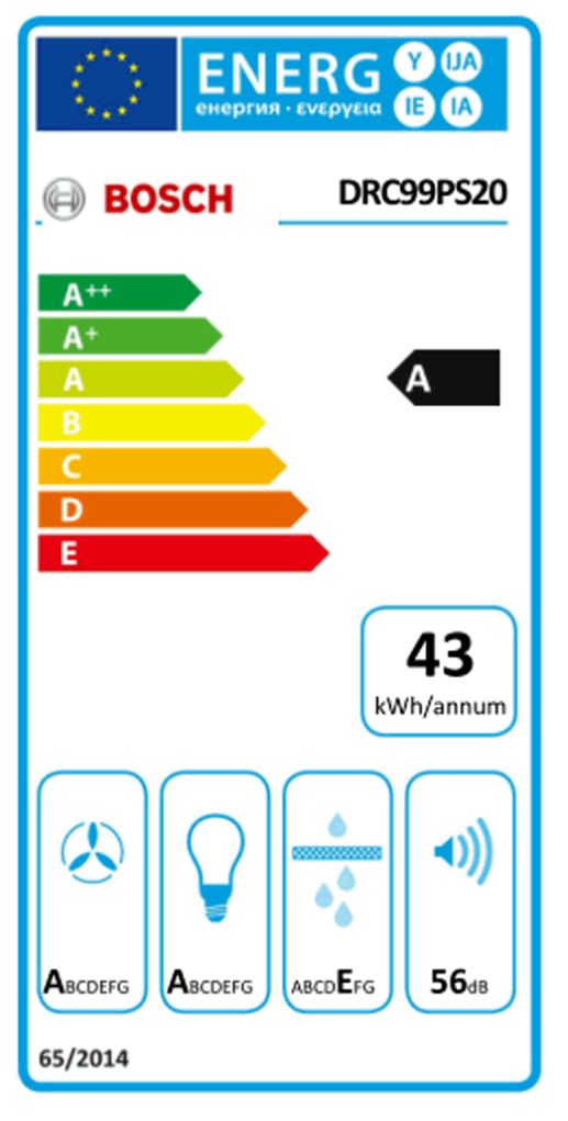 Deckendunstabzug 888mm ws A 56dB Ø150mm 450cbm/h LED 3st Abl/Uml T510mm
