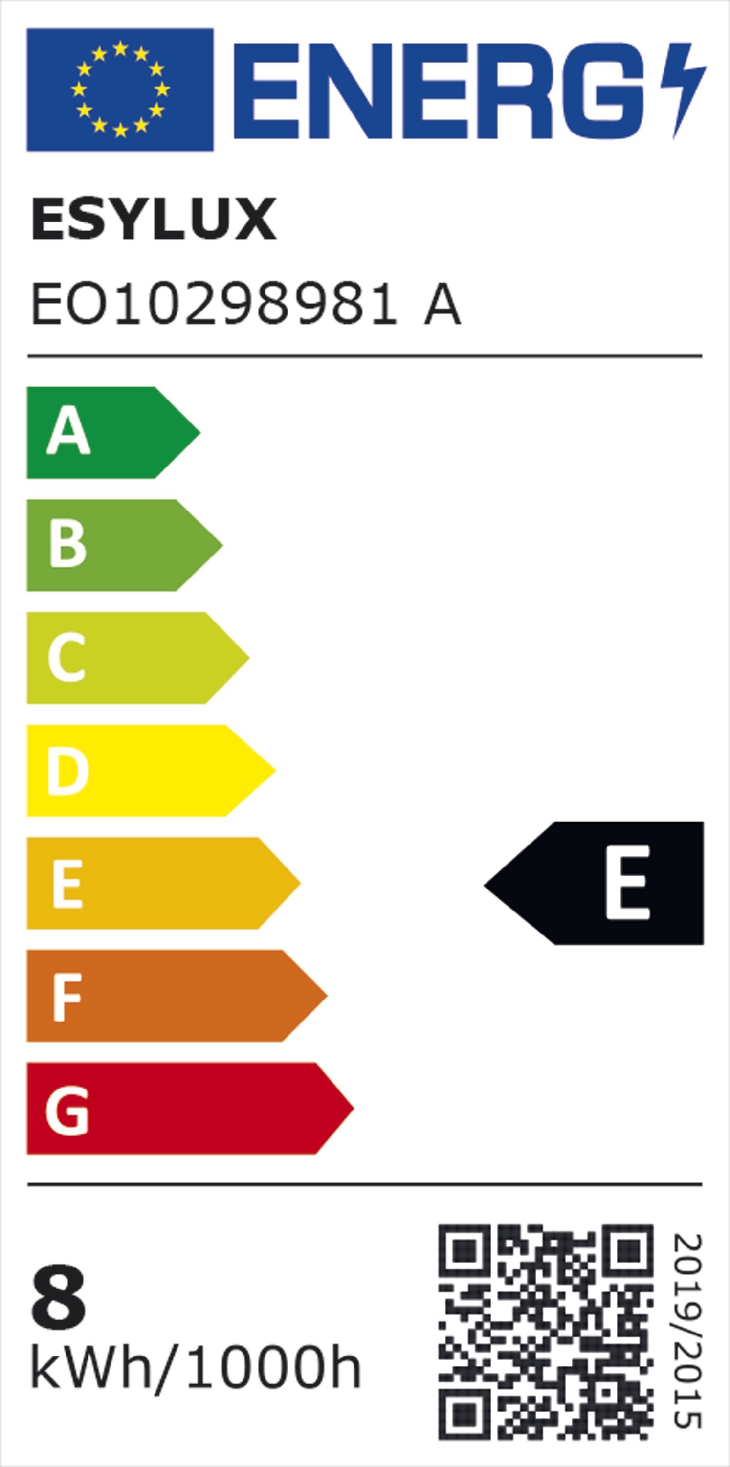 LED-Einbaustrahler 9W ELSA-2 3000K 900lm Konv 1LED Alu IP20 ws mt Ø/EB165mm