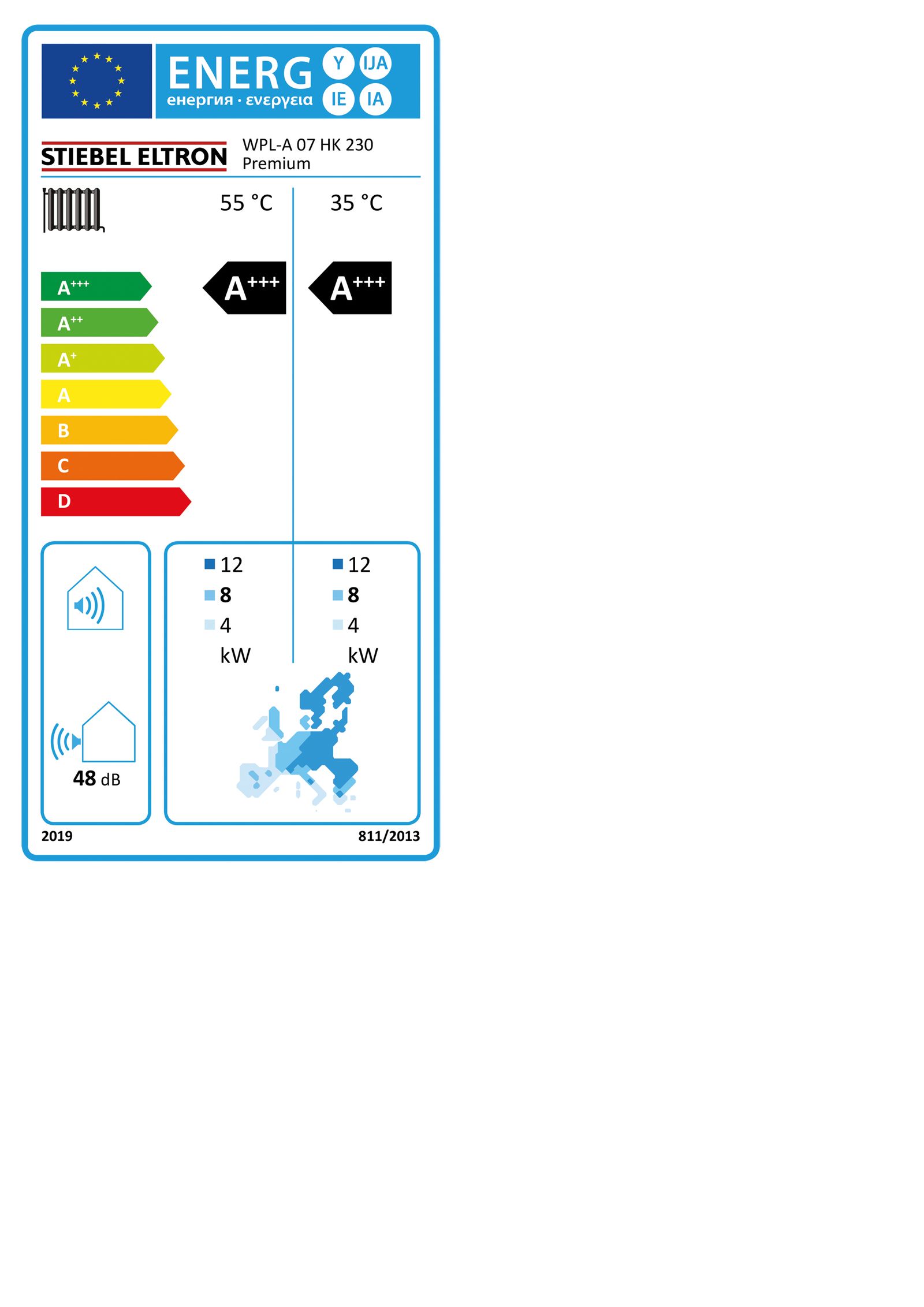 Wärmepumpe L/W Mono 6,9kW 3,3kW witterungsRegel Außenaufst