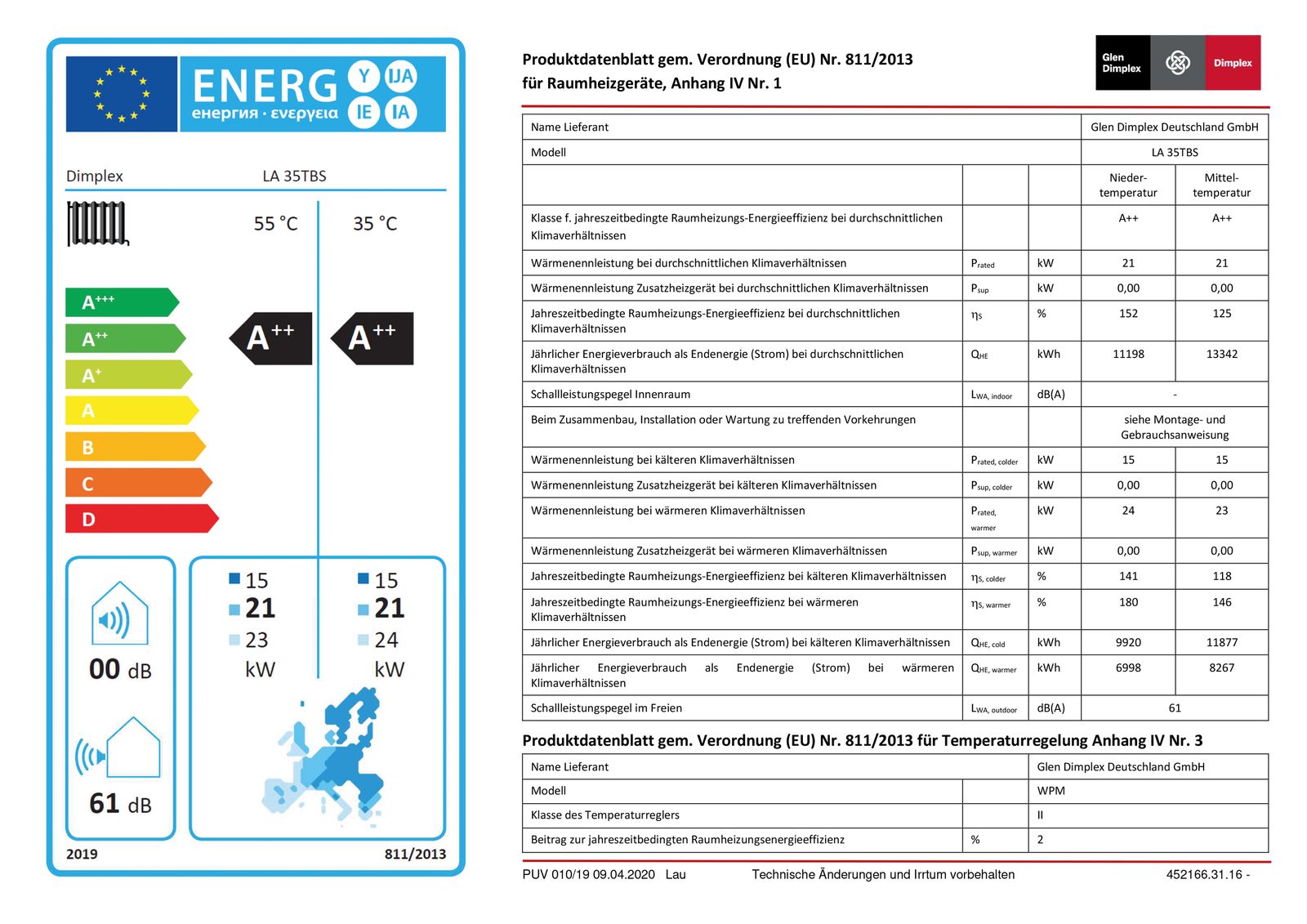 Wärmepumpe L/W Split 17,63kW
