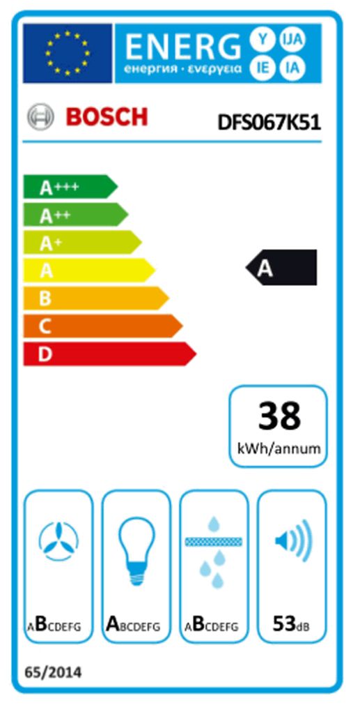 Dunstabzugshaube Flschirm 600mm si A LED 71dB 717cbm/h Ø120-150mm 5st Abl/Uml