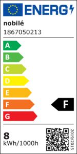 LED-Einbaustrahler 6W 4000K 600lm Konv chr glz 1LED Alu IP40 RF:hochglänzend