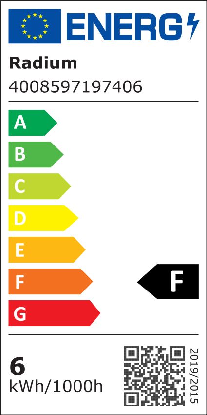 LED-Röhrenlampe G23 6W 3000K 630lm F ws 140° AC Ø32x234mm 220-240V