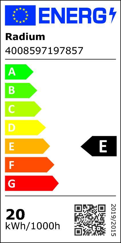 LED-Lampe 2G10 20W 4000K 2500lm E ws AC mattiert 130° Ø89x222mm 220-240V
