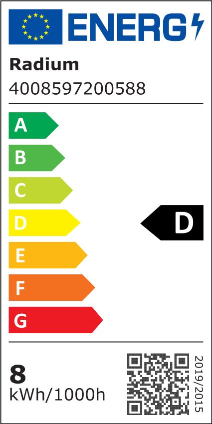 LED-Röhrenlampe G13 7,5W 4000K 1100lm D ws mattiert 190° AC Ø27,8x600mm 220-240V