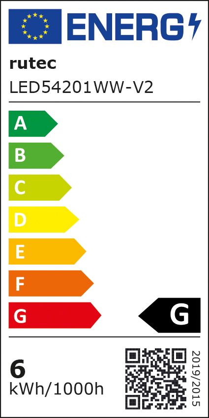 LED-Einbaustrahler 6W LARA 3000K 519lm ws mt 1LED Alu IP44 mediumstrahlend