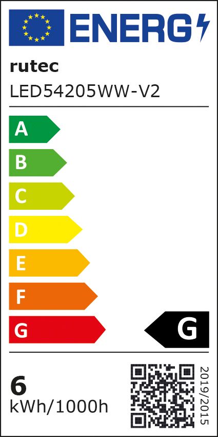 LED-Einbaustrahler 6W LARA 3000K 519lm eisen 1LED Alu IP44 gebürstet Ø/EB55mm