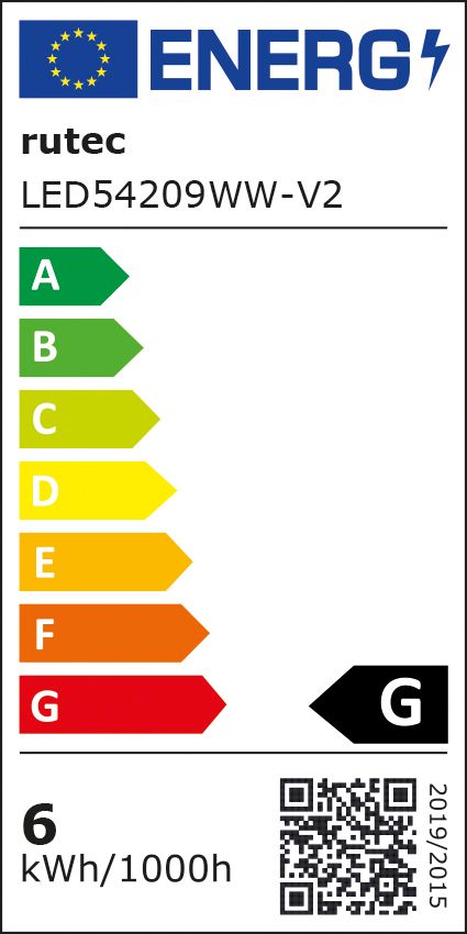 LED-Einbaustrahler 6W LARA 3000K 519lm chr mt 1LED Alu IP44 mediumstrahlend