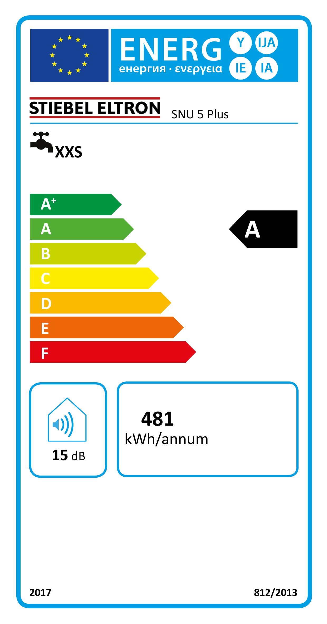 Warmwasserspeicher elt 2k 5l A Niederdr 230V 2kW