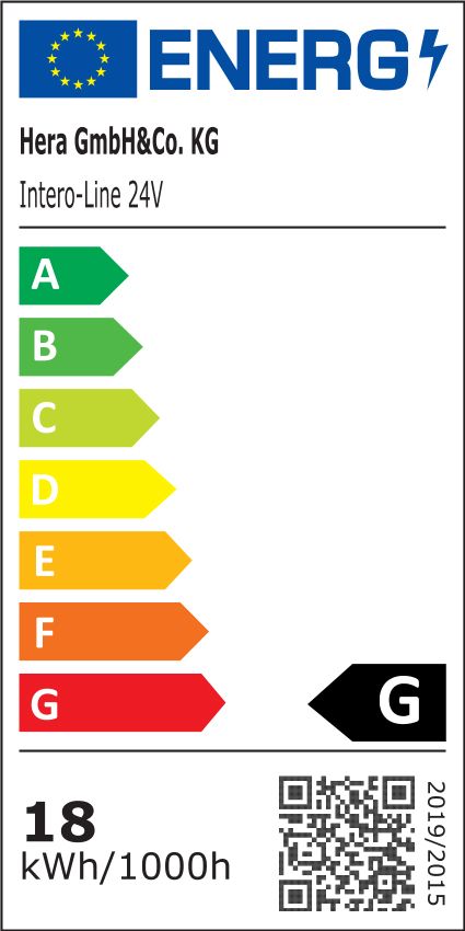 LED-Wandanbauleuchte 16,8W 2700-5000K 745lm edst IP20 1200x73x33mm