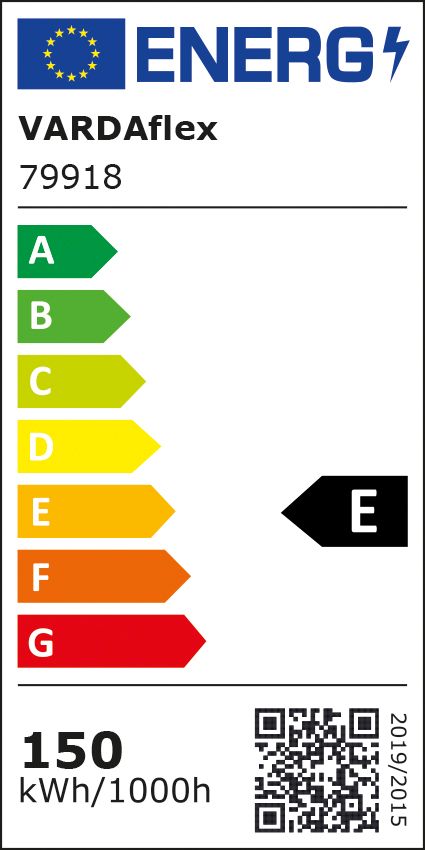 LED-Lichtband 6W/m VARDAflex AC Work ws Light LED nicht austauschbar 4000K IP65
