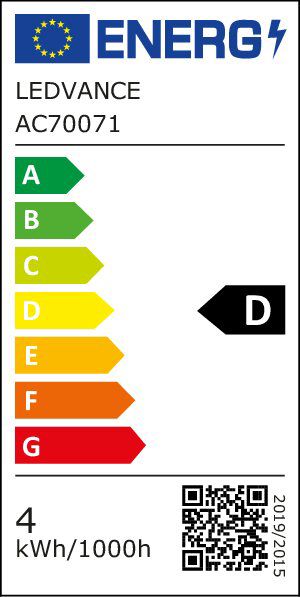 LED-Lampe FM E27 A40 3,4W 4000K 470lm D Filamentlampe ws mattiert 300° AC