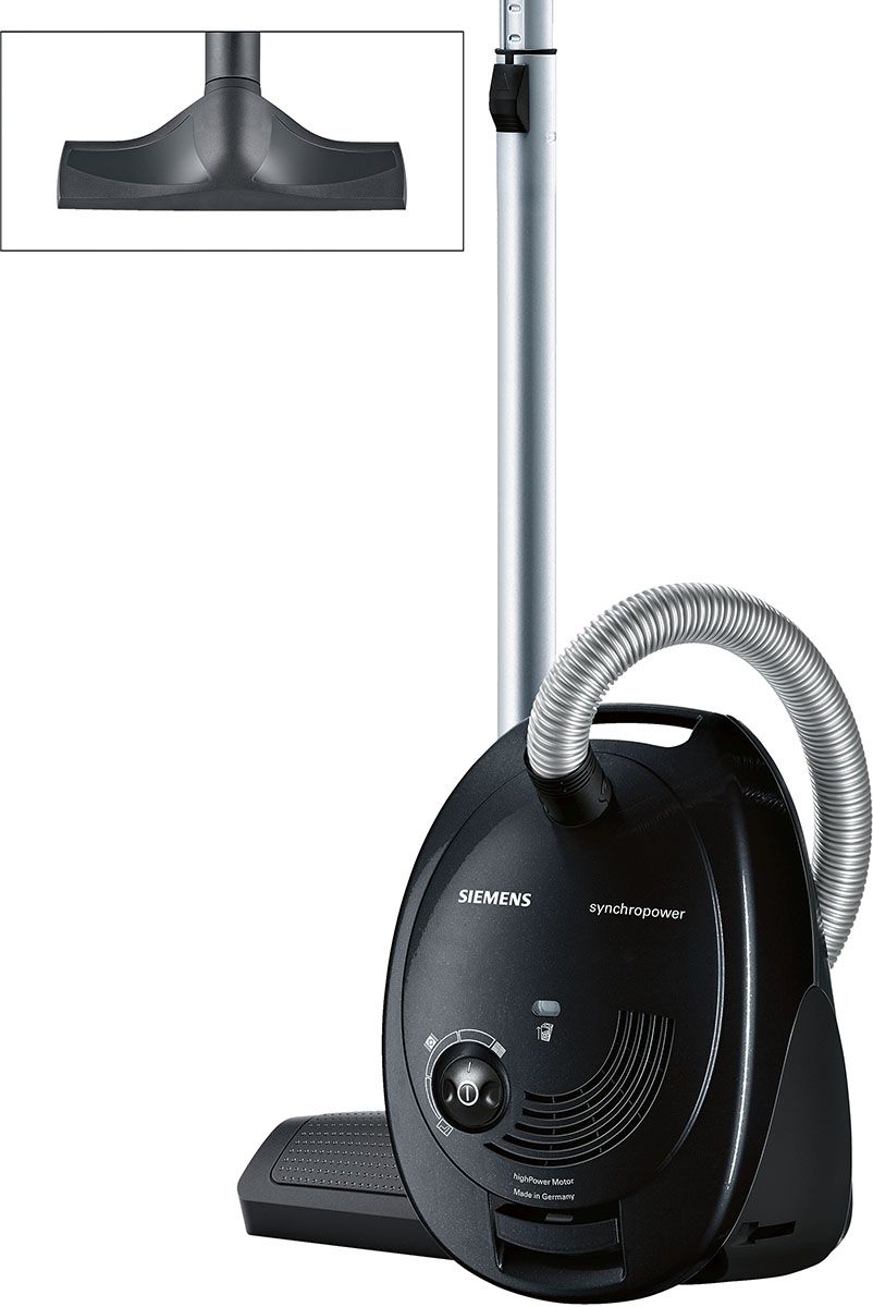 Bodenstaubsauger 600W 220 79dB sw 5,8kg 4l 220-240V Hartbodenbürste Microfilter