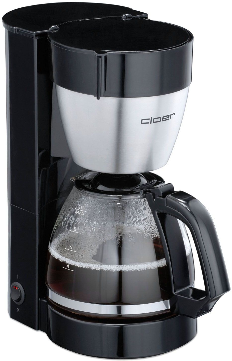 Kaffeemaschine 10Tassen edst/sw Glaskanne 1250ml