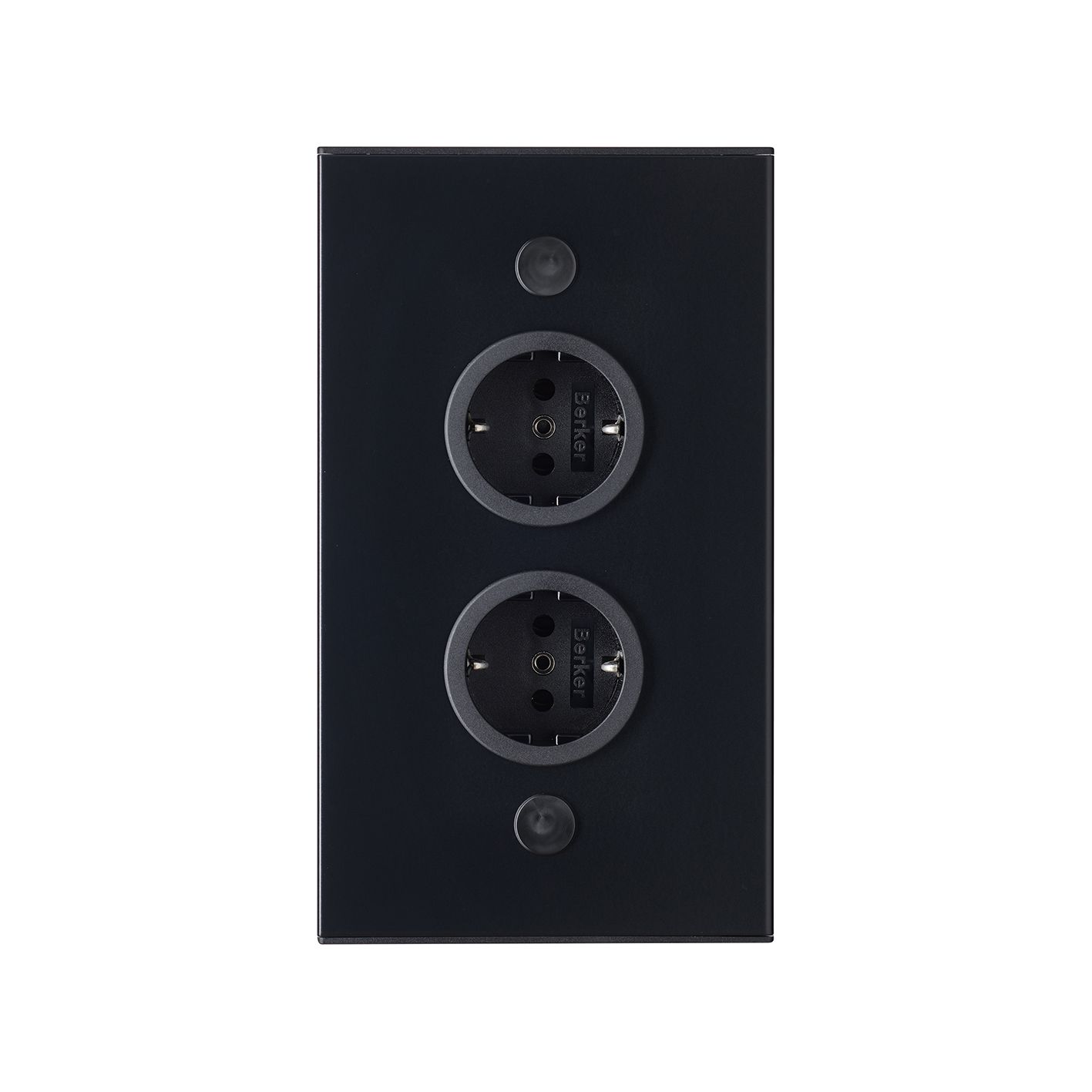 Eck-Steckdosenelement RIVA 2f Steckdose, sw, 3m