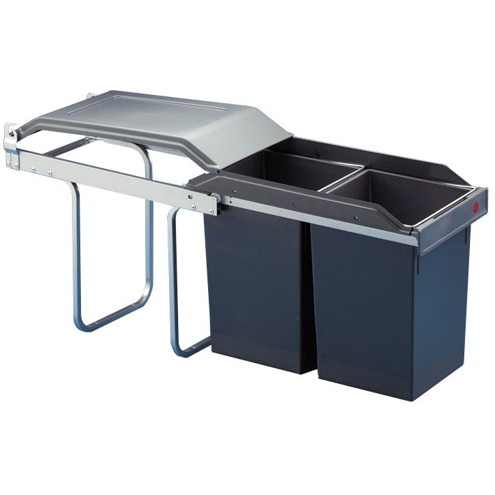 Einbau-Abfallsammler 2x15l, Teilauszug