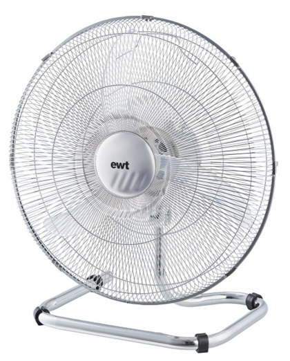 Tischventilator EWT Ø500mm 90W si Edst, 3 Stufen, oszillierend