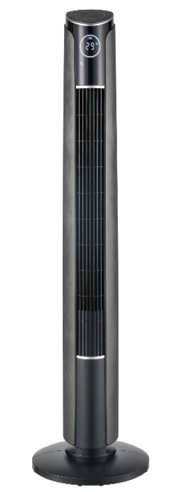 Turmventilator EWT 45W sw 3 Stufen, oszillierend