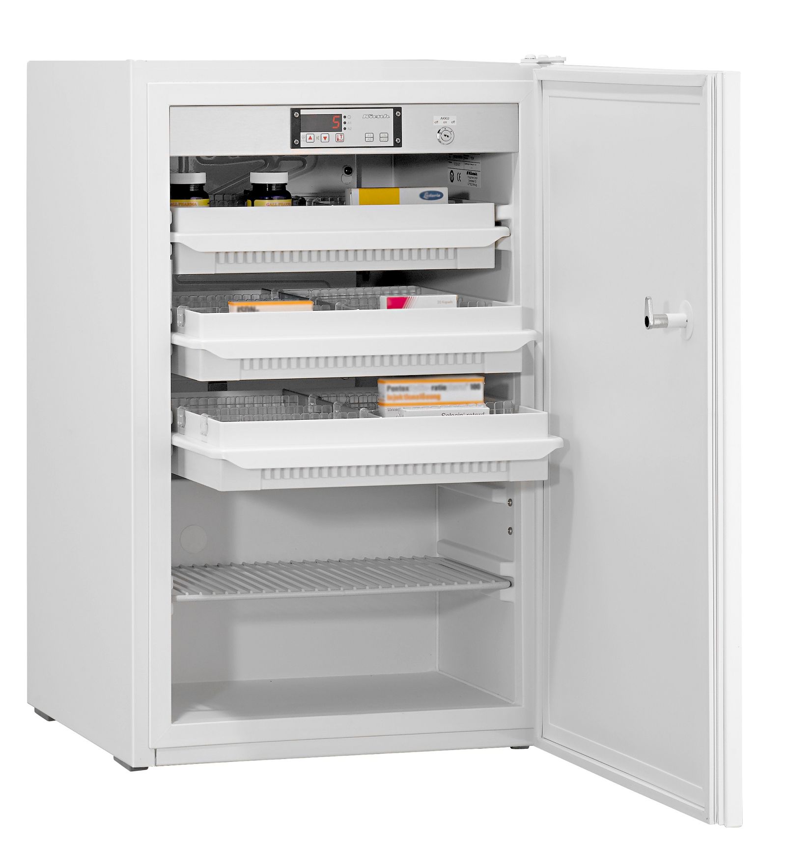 Medikamenten-Kühlschrank DIN 58345 80 Liter, 47x51x74 cm (BxTxH)