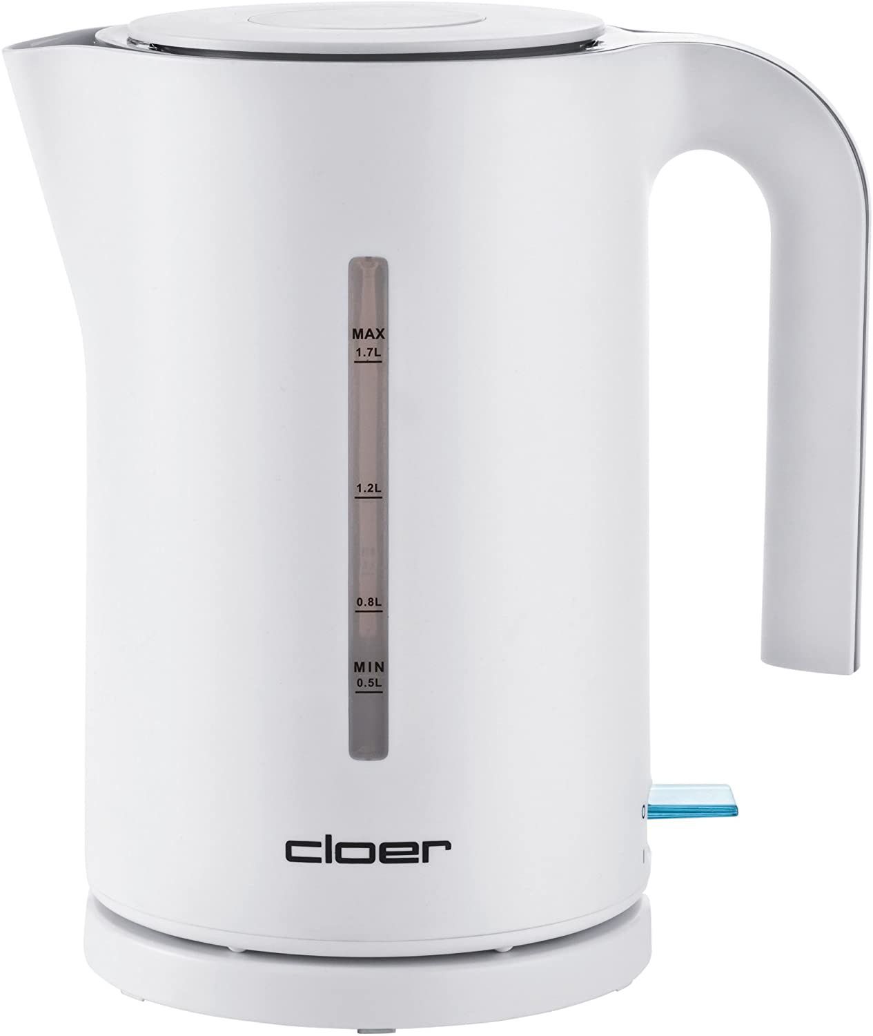 Wasserkocher 1,7l Kst 2200W ws m.Sieb Anzeige:außen m.Wasserfilter