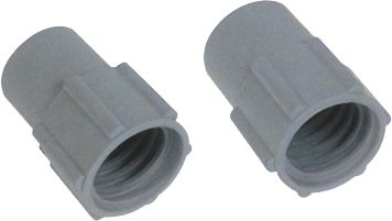 Muffe (Endstück) Durchmesser 22mm, aufschraubbar