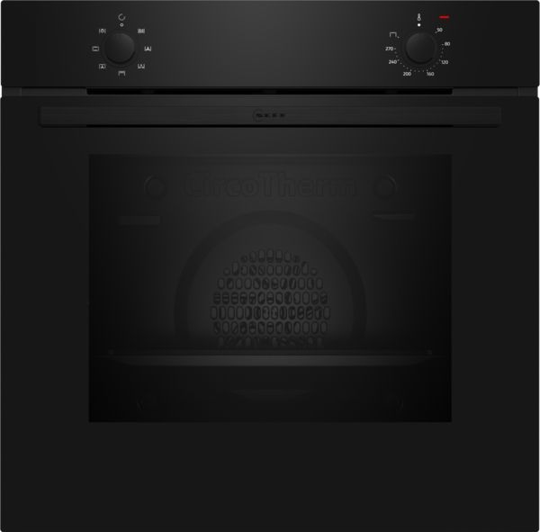 Backofen EB sw A Klapptür Heißluft 71l