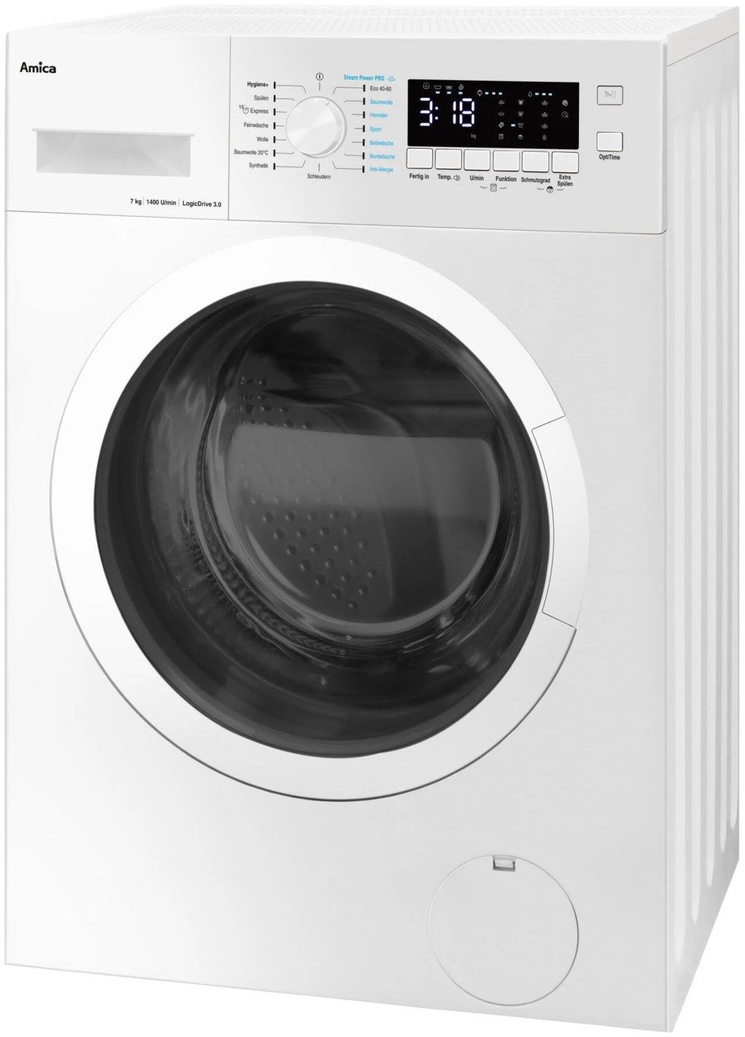 Waschautomat 7kg A Frontl 1400Upm m.Display Wassersicherheitssystem