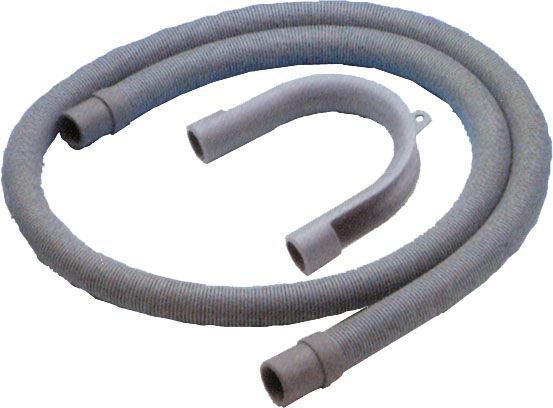 PVC-Ablauf-Spiralschlauch 1500 für Wasch- und Spülmaschinen