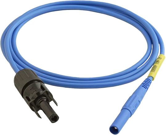 Messkabel sw 4mm/Sich 19A CAT.III 4 mm Sicherheitsstecktechnik