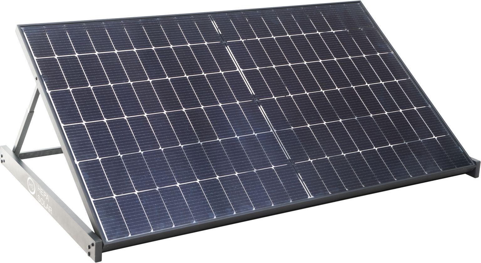 Balkon PV-Anlage Full Black Glas-Folie 300W Panel +Microwechselrichter +Rahmen