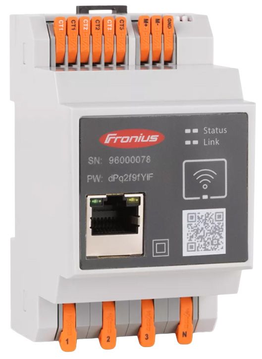 Smart Meter IP, LAN-und WLAN-Anschluss 3x5000A, RS485, Modbus TCP und RTU