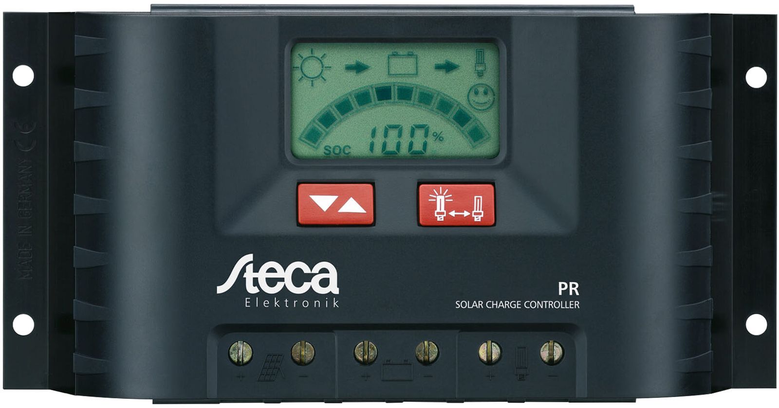 Solarladeregler Steca PR 1515, 12/24V 15A
