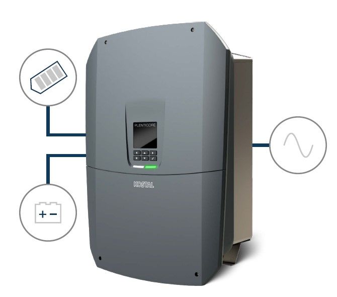 PV-Wechselrichter 8,25W 18,6kg 1ph StandardDisp IP65 409x561x237mm