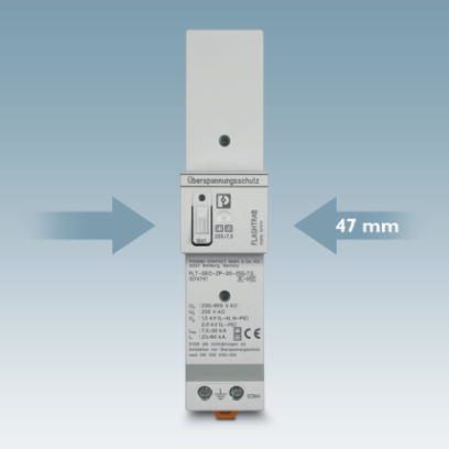 Blitzstromableiter TN-S+T 3+N/PE 400VAC 1,5kV VDC Sammelschien 25kA