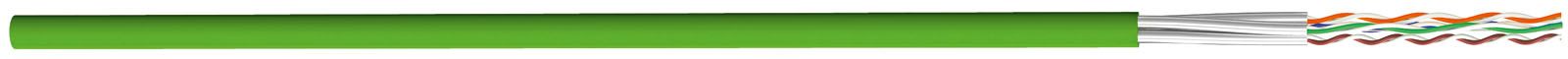 LAN-Kabel Cat7 Eca hfr 4 gn R1 Kl.1 Polyolefine Farbe Folie