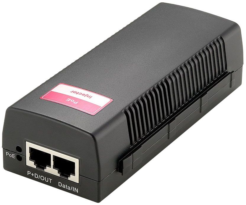 PoE Injector 15,4W 1Port 240VAC 52VDC 0,3A