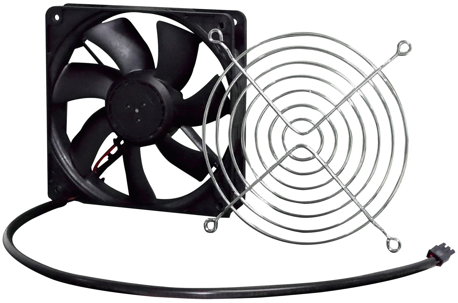 Schaltschranklüftung IP20 VAC 24VDC 7,7W 119mm 150m3/h