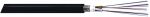 LWL-Außenkabel OM2 A-DQZNB2Y 50/125 sw TRS MM50/125 Kabel längswasserdicht rnd