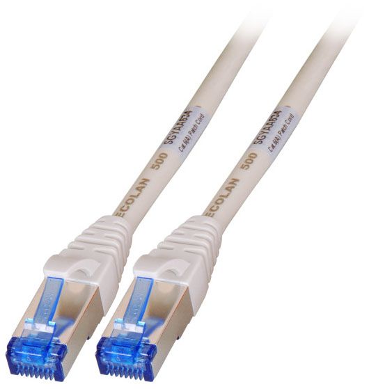 RJ45 Patchkabel S/FTP,Cat Cat6A (IEC) 5m gr hfr