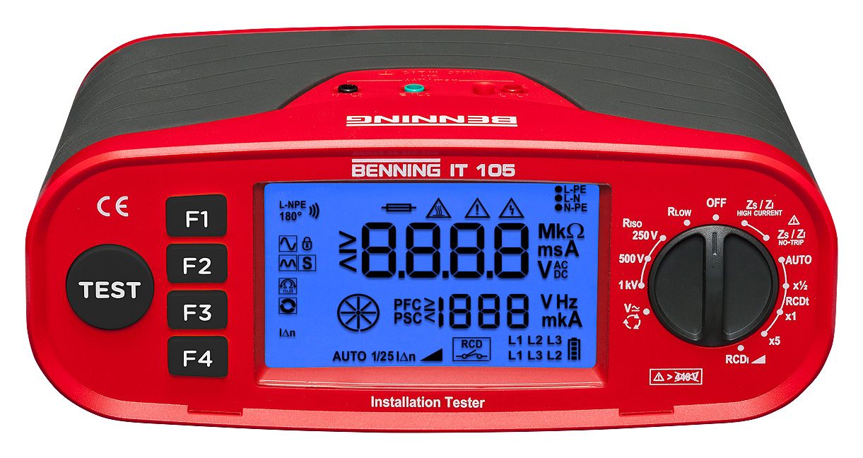 Installationsmessgerät digi RCD/FI